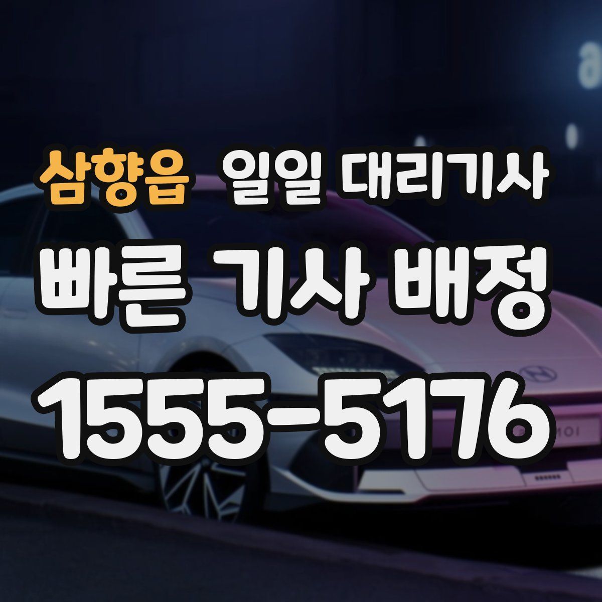 삼향읍 일일 대리기사