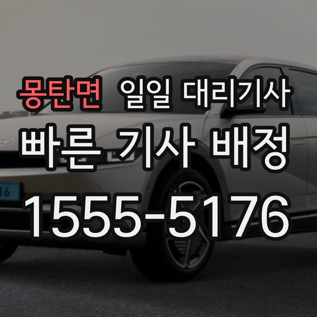 몽탄면 일일 대리기사