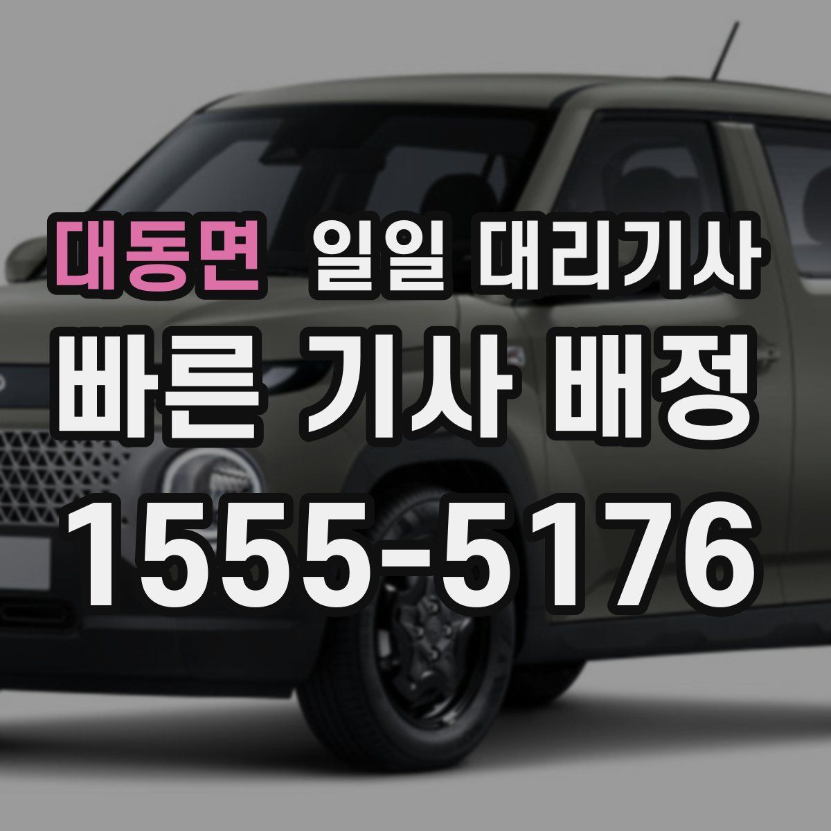 대동면 일일 대리기사