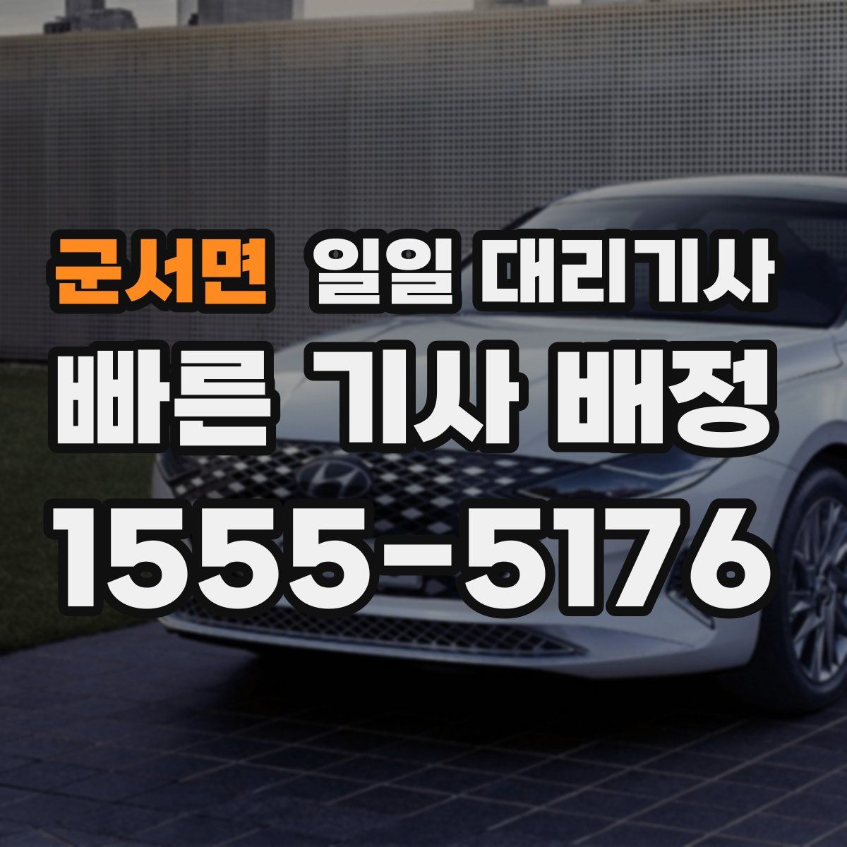군서면 일일 대리기사
