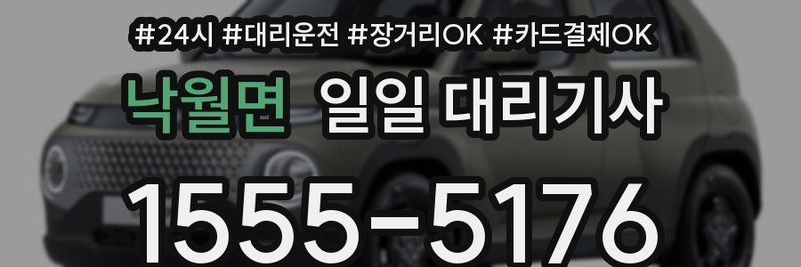 낙월면 일일 대리기사