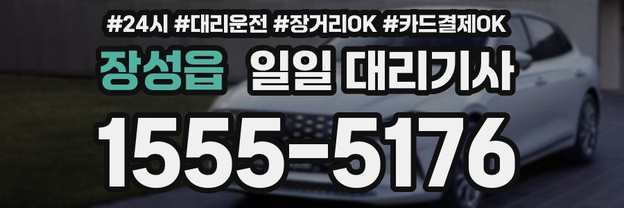 장성읍 일일 대리기사
