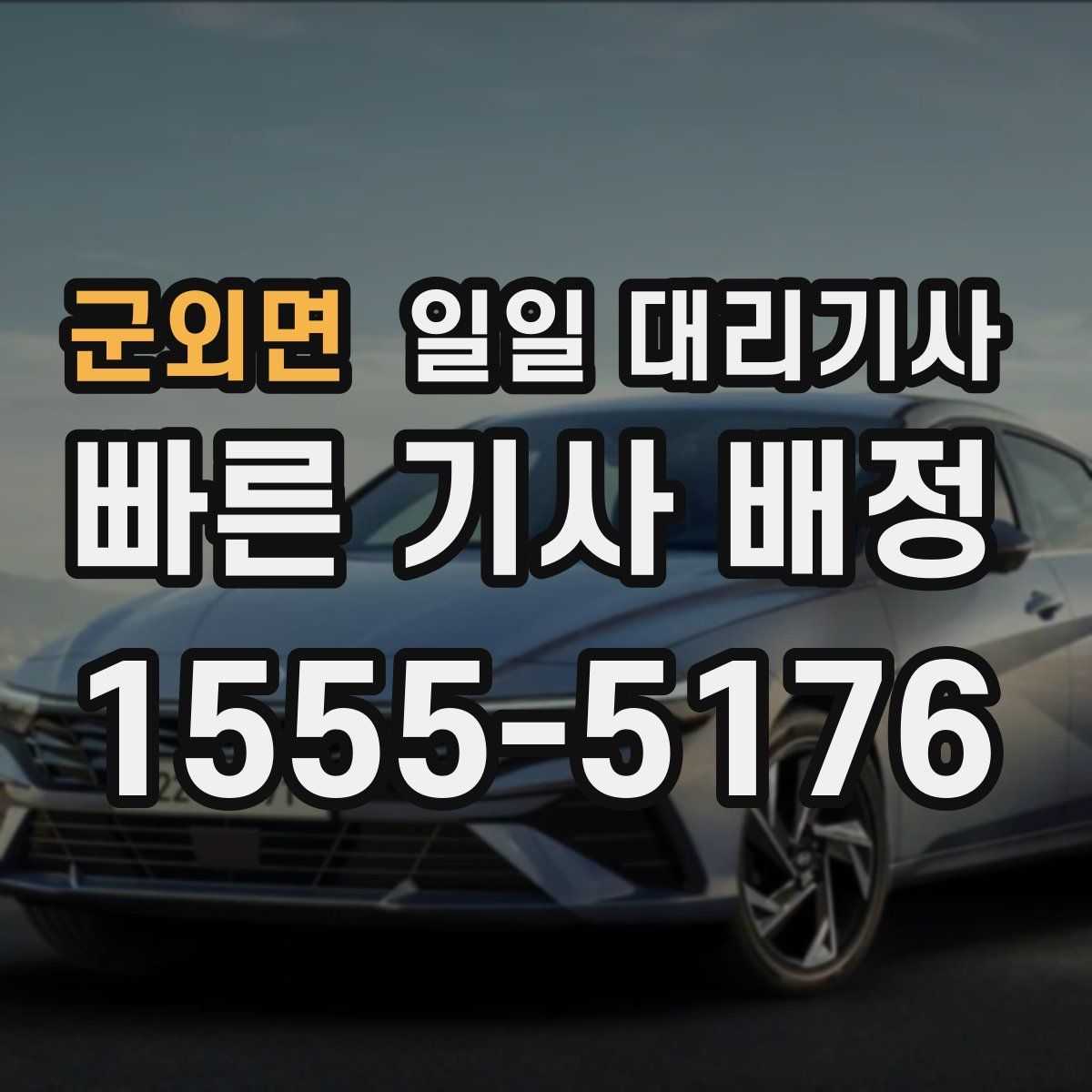 군외면 일일 대리기사