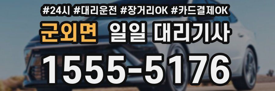군외면 일일 대리기사