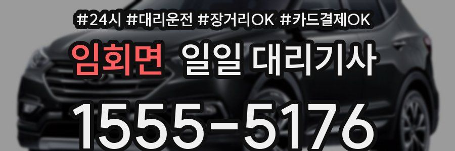 임회면 일일 대리기사