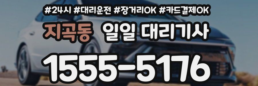 지곡동 일일 대리기사