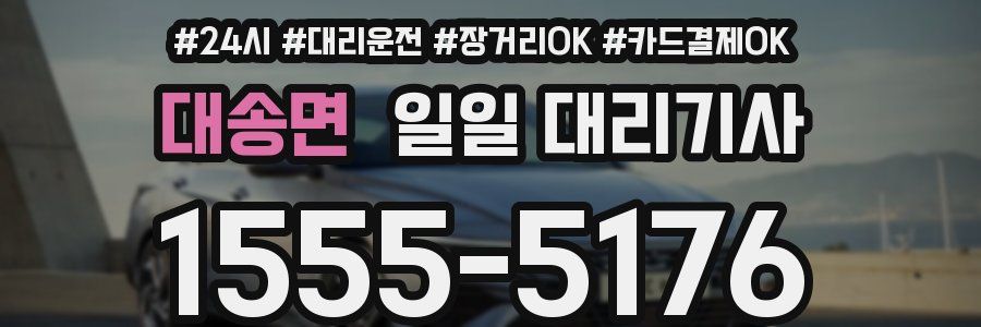 대송면 일일 대리기사