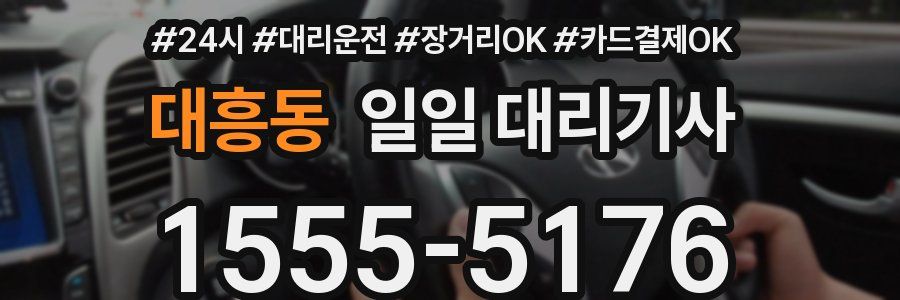 대흥동 일일 대리기사