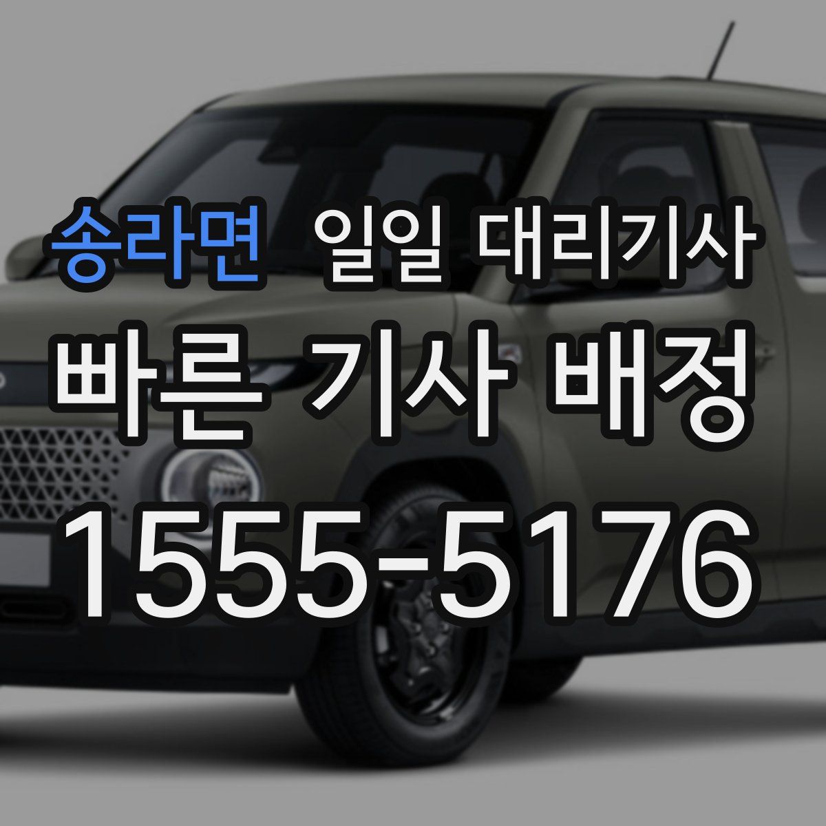 송라면 일일 대리기사