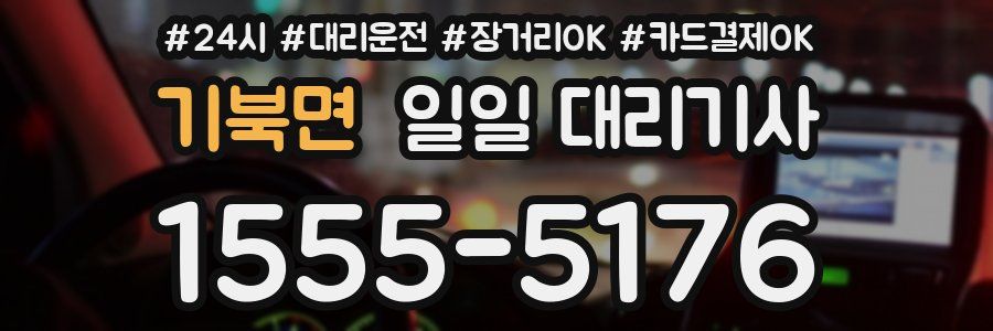 기북면 일일 대리기사