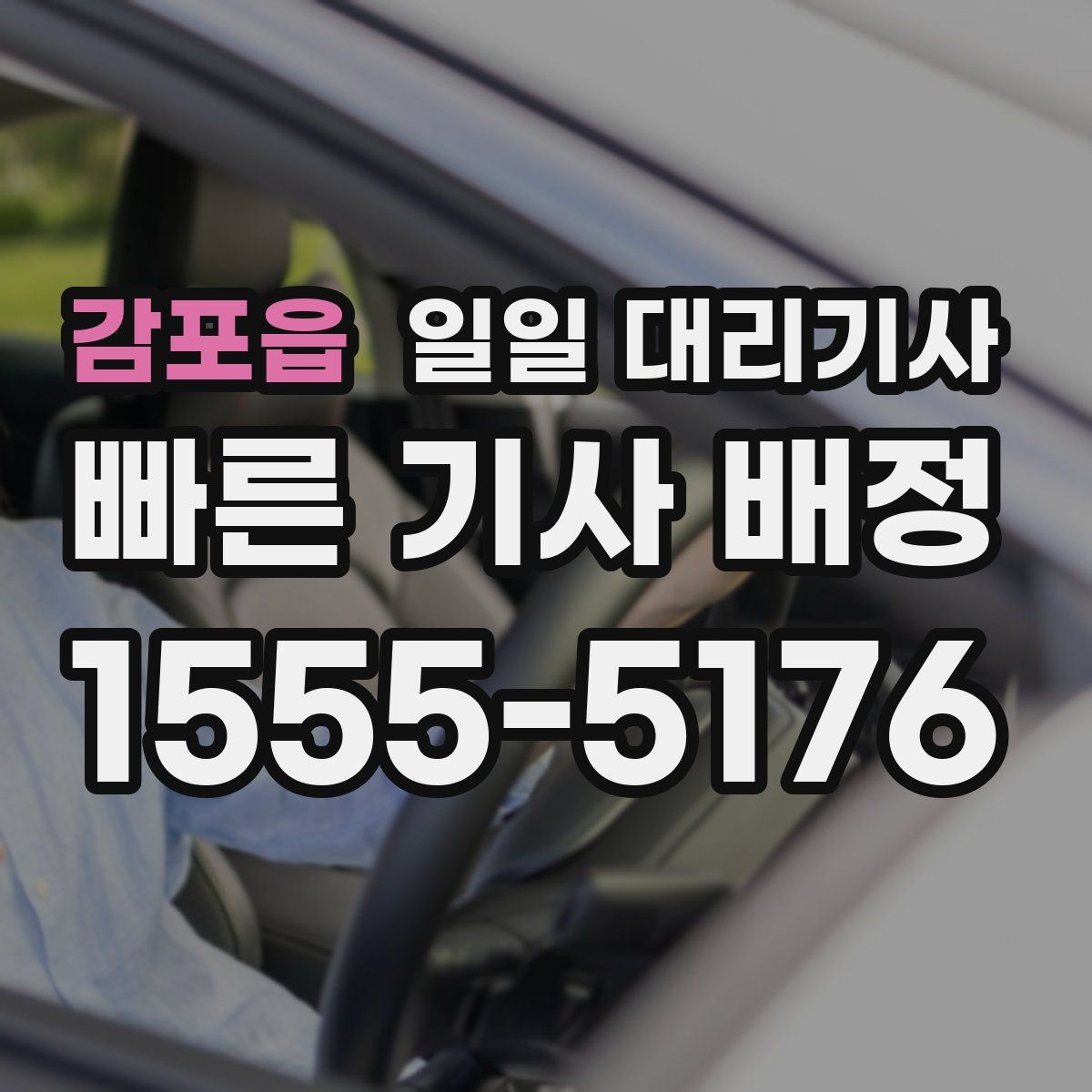 감포읍 일일 대리기사