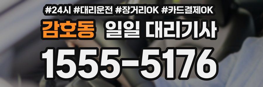 감호동 일일 대리기사