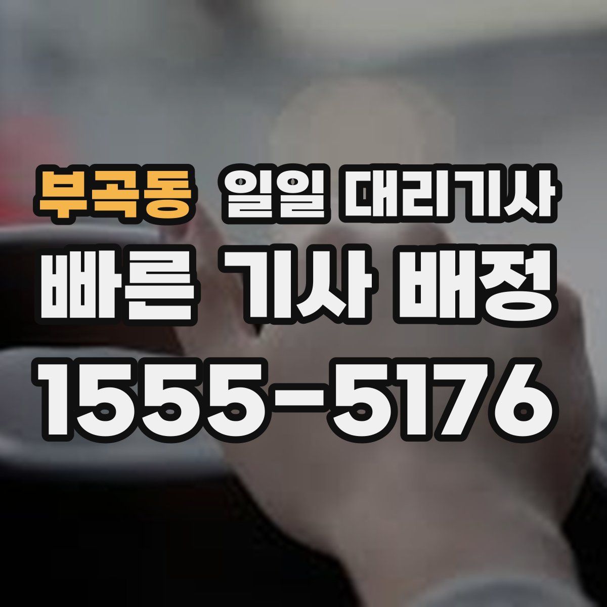 부곡동 일일 대리기사