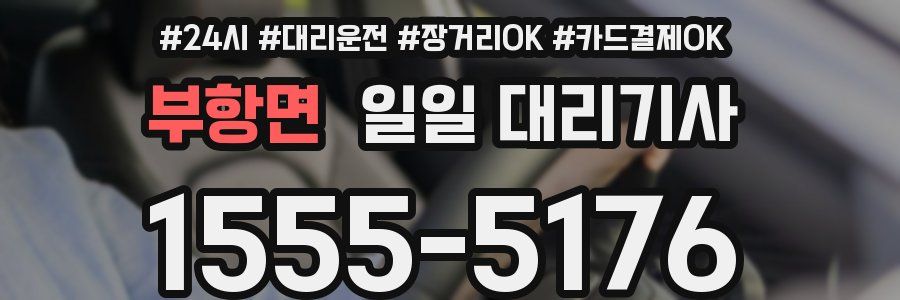 부항면 일일 대리기사