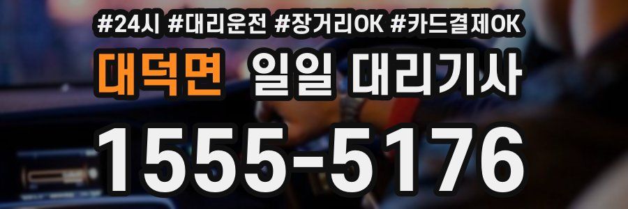 대덕면 일일 대리기사
