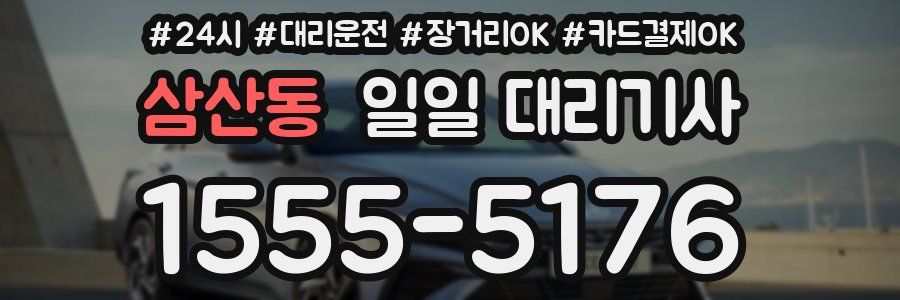 삼산동 일일 대리기사