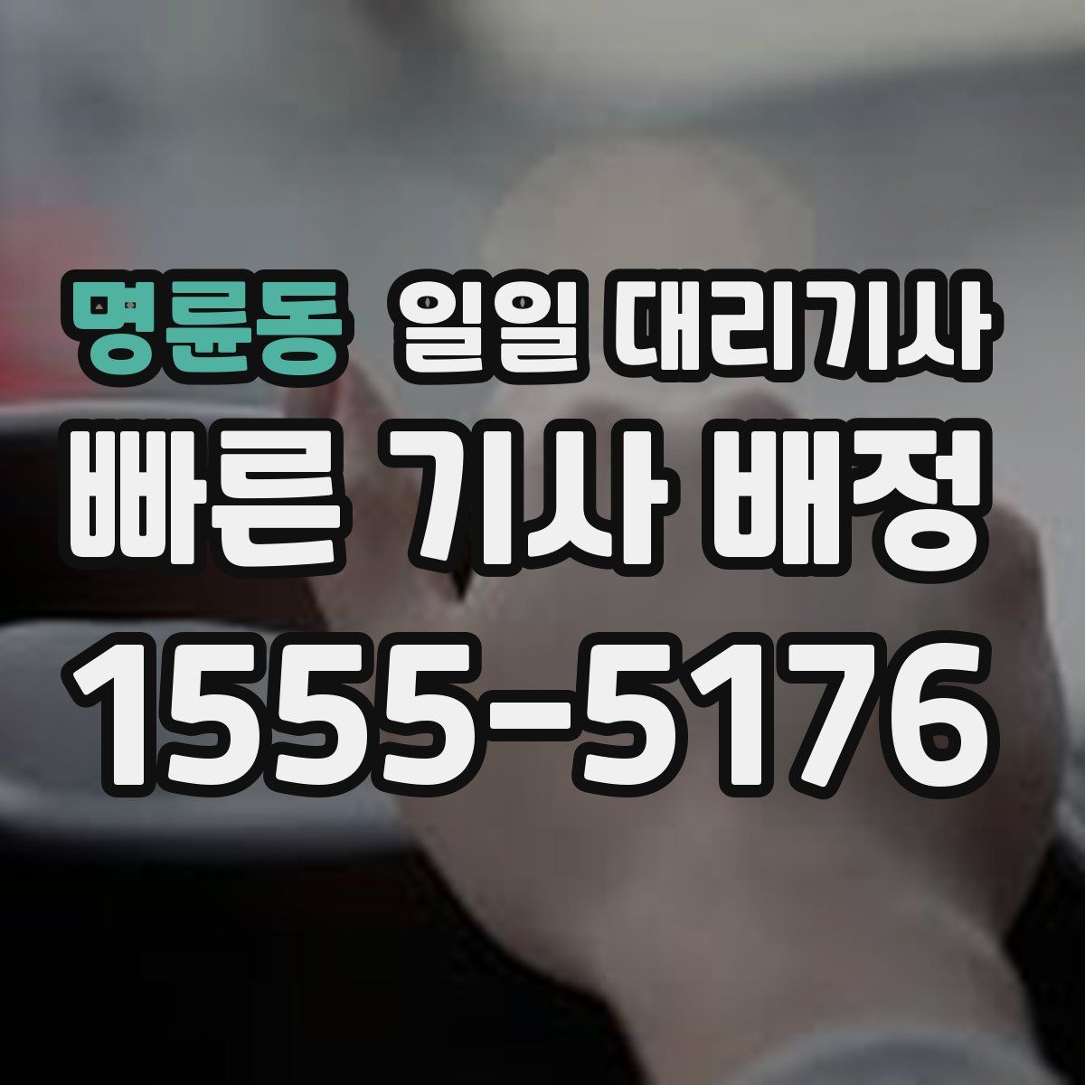 명륜동 일일 대리기사