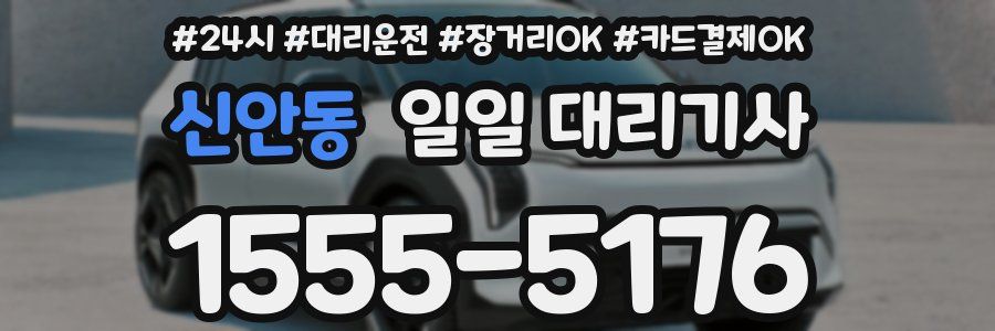 신안동 일일 대리기사