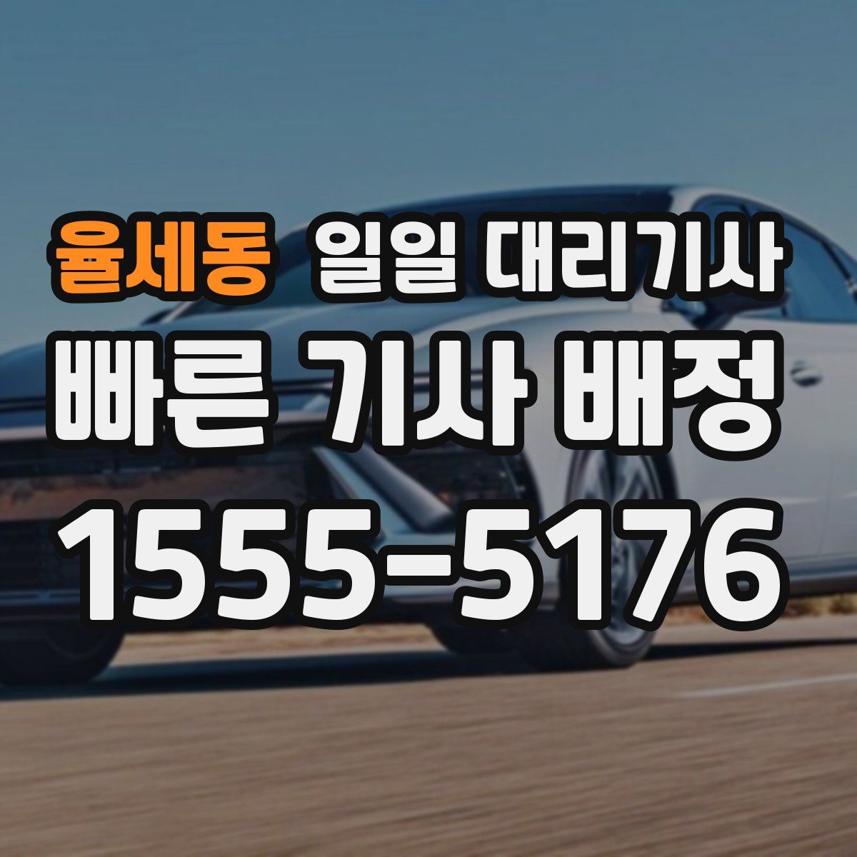 율세동 일일 대리기사