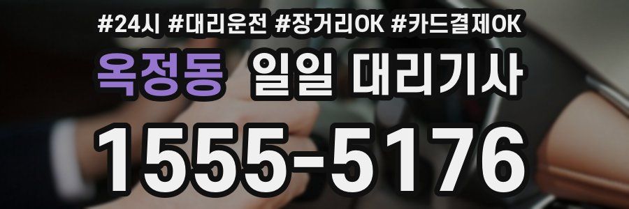 옥정동 일일 대리기사
