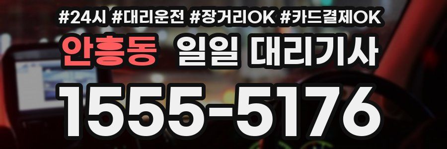 안흥동 일일 대리기사