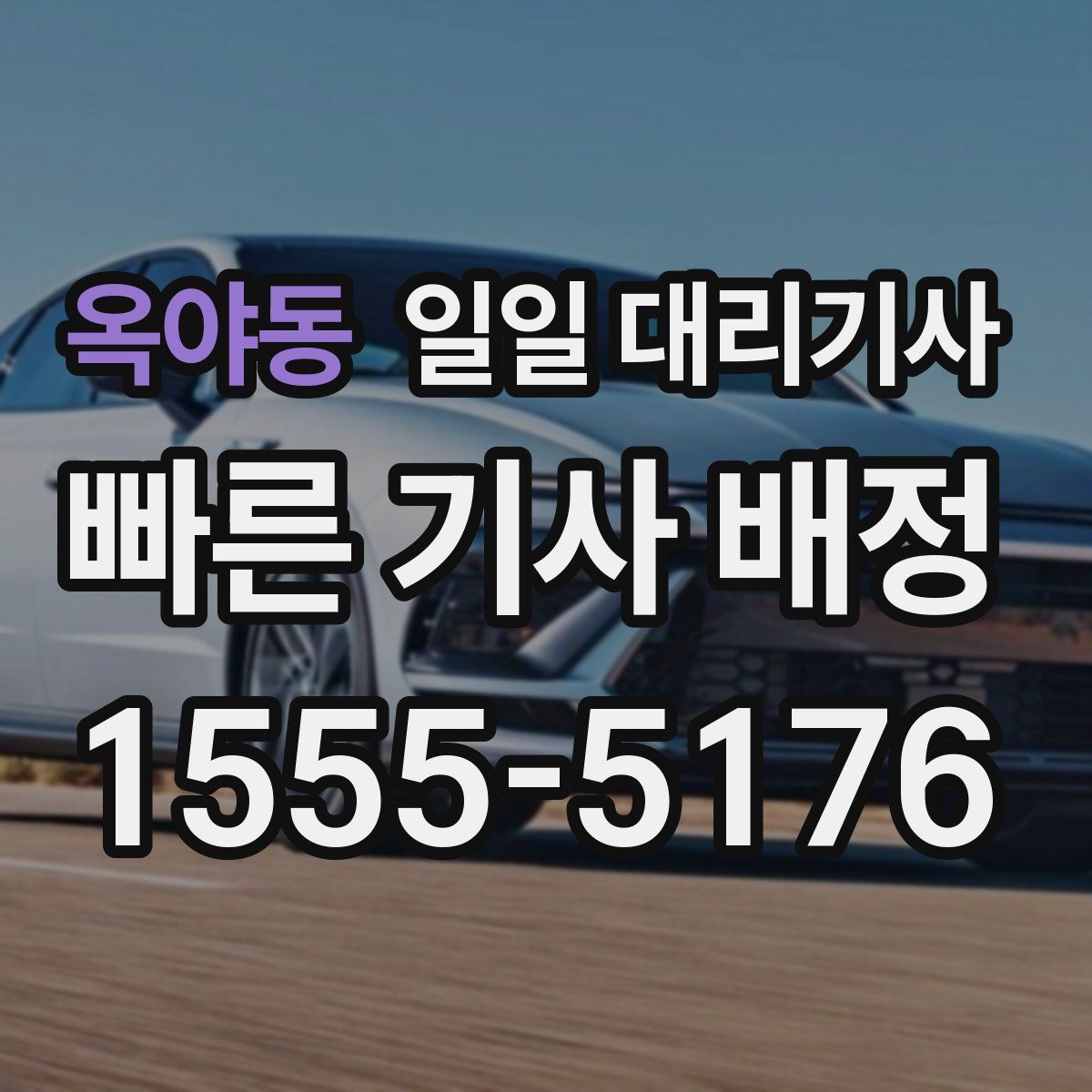 옥야동 일일 대리기사