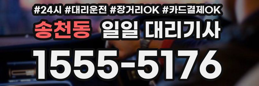 송천동 일일 대리기사