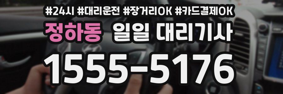 정하동 일일 대리기사