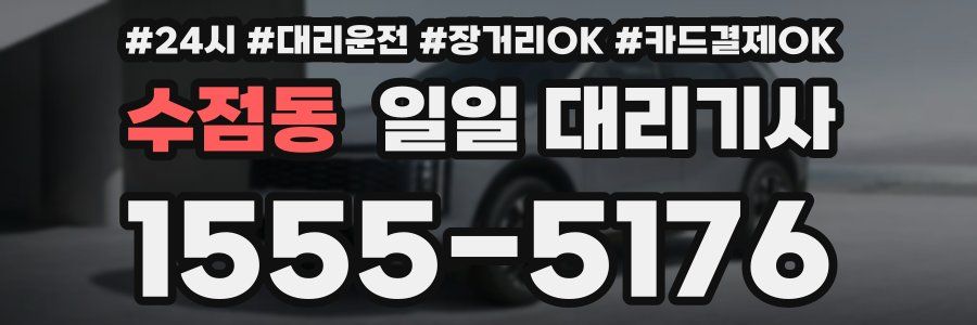 수점동 일일 대리기사