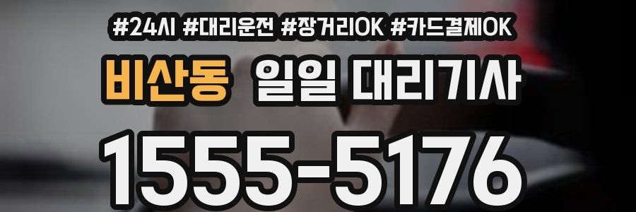 비산동 일일 대리기사