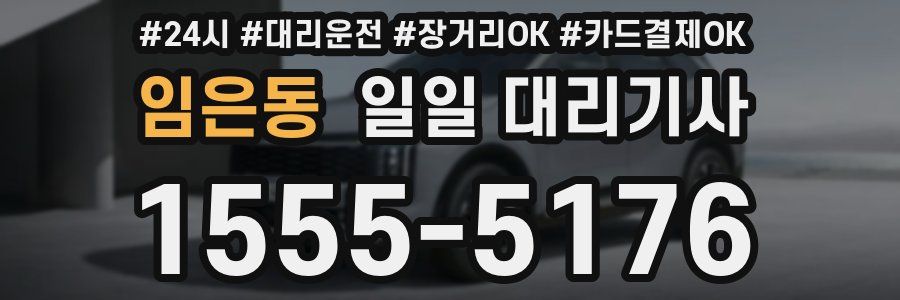 임은동 일일 대리기사