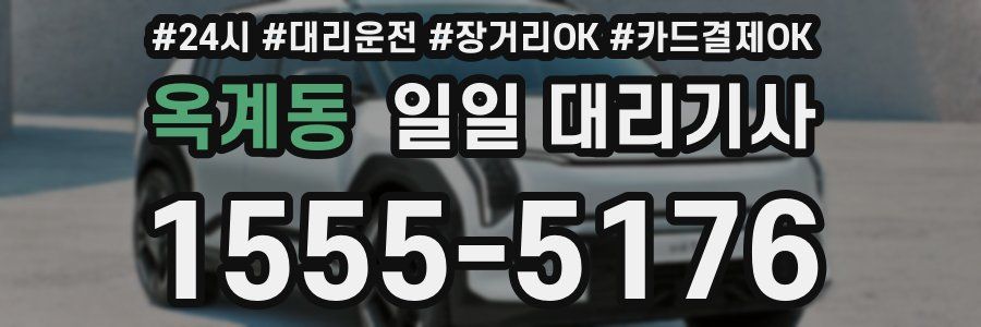 옥계동 일일 대리기사