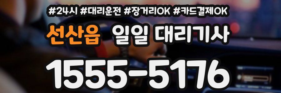 선산읍 일일 대리기사