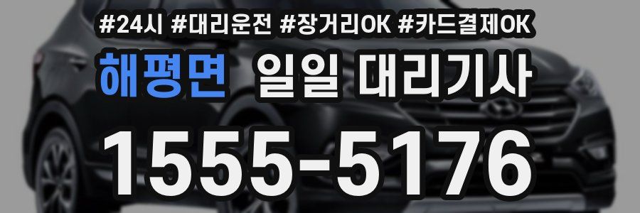 해평면 일일 대리기사