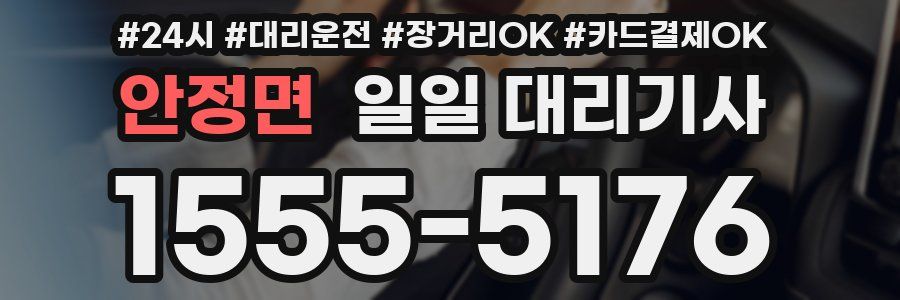 안정면 일일 대리기사