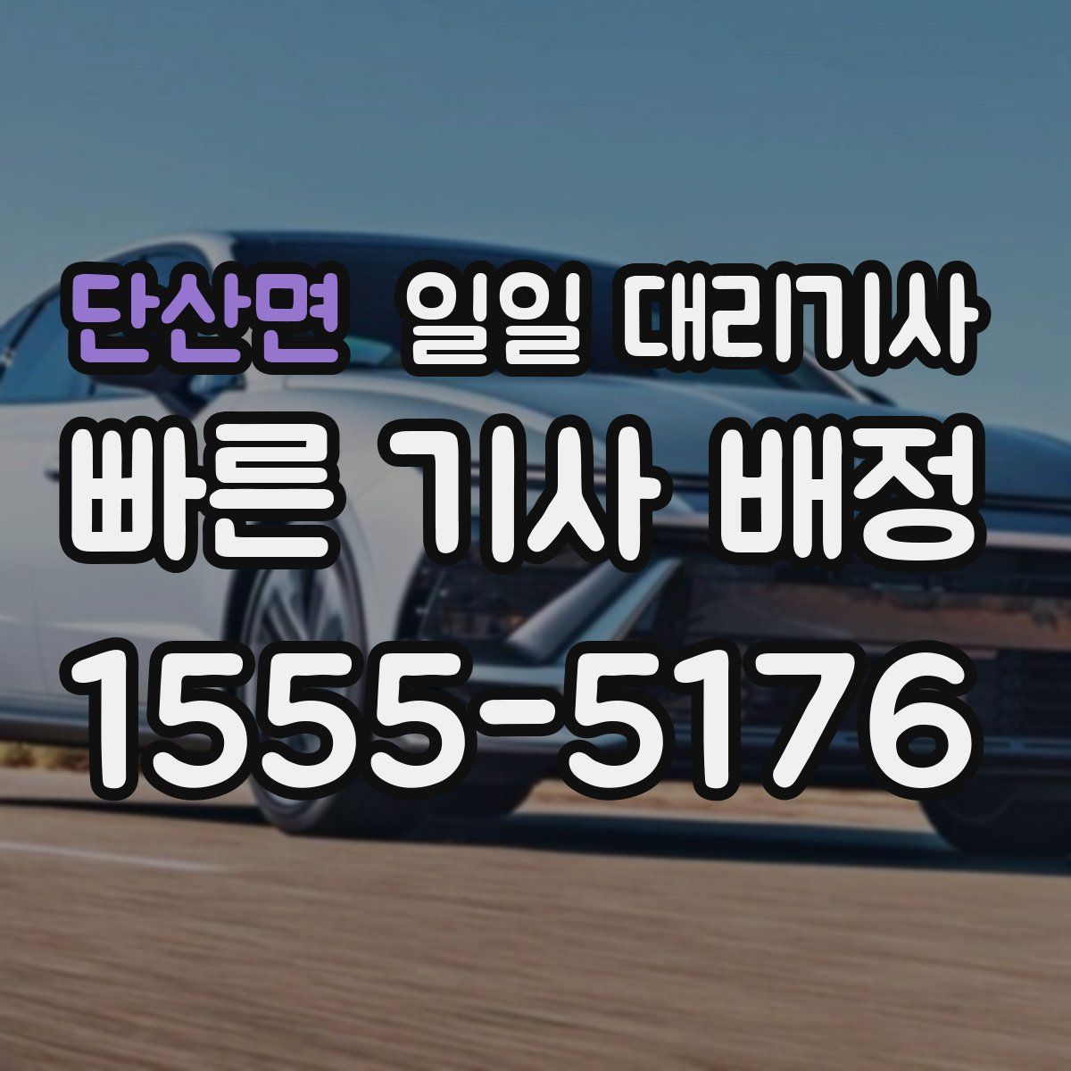 단산면 일일 대리기사