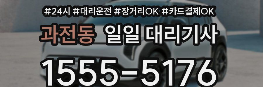 과전동 일일 대리기사