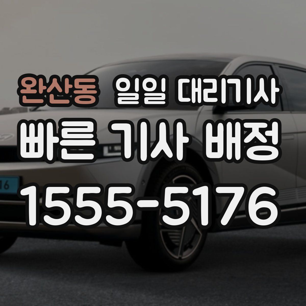 완산동 일일 대리기사