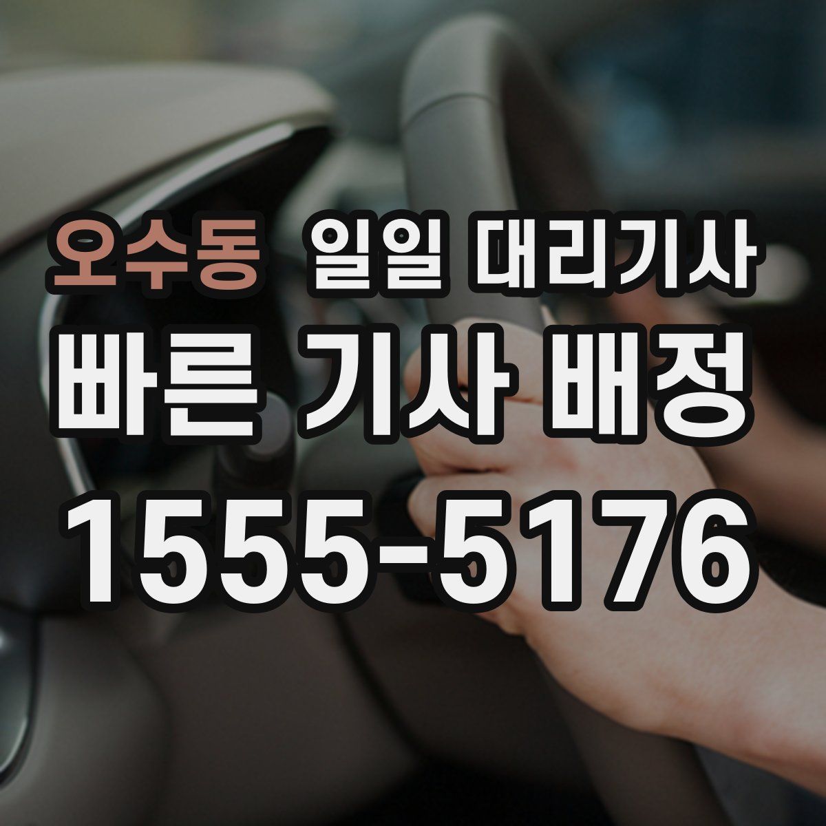 오수동 일일 대리기사