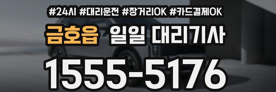 금호읍 일일 대리기사