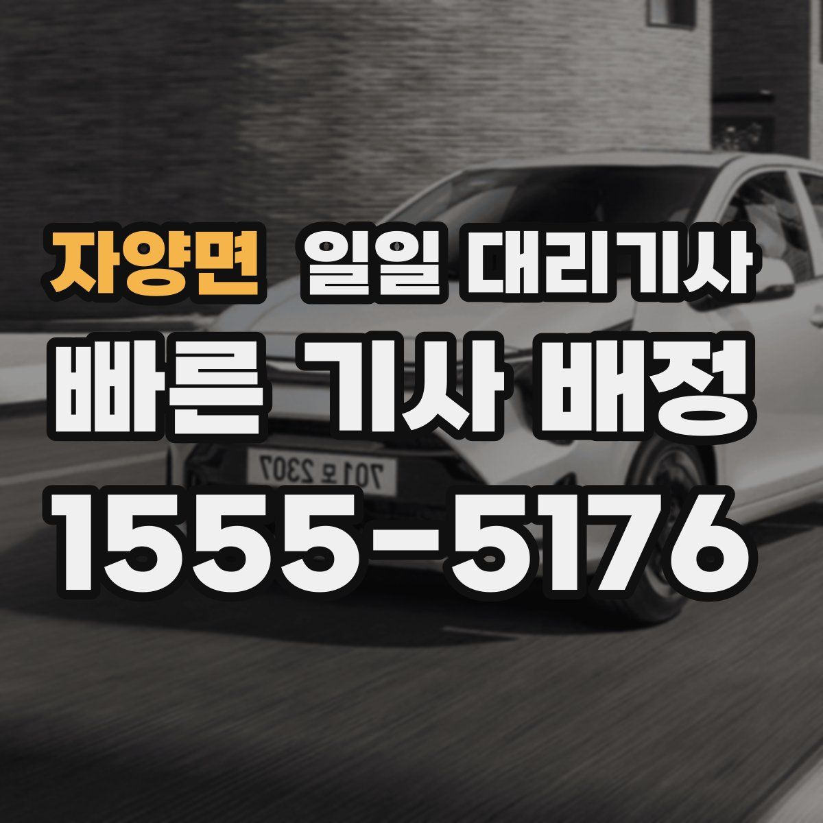 자양면 일일 대리기사