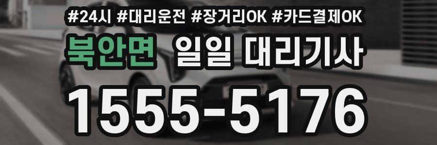 북안면 일일 대리기사