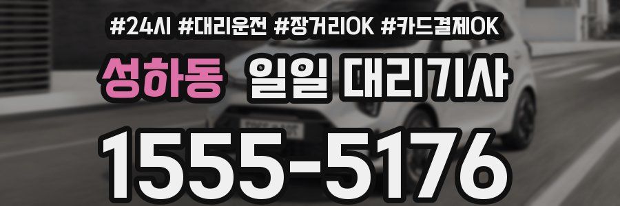 성하동 일일 대리기사