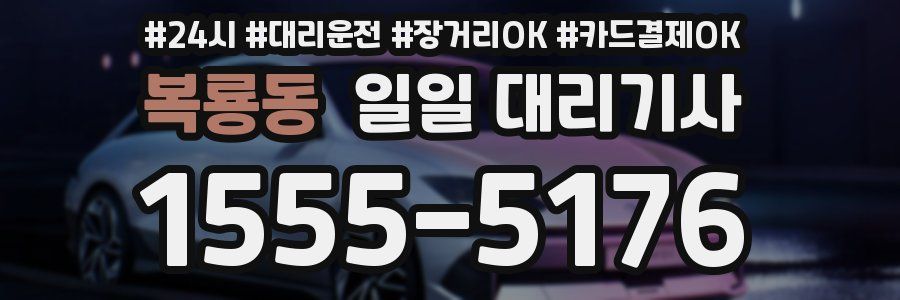 복룡동 일일 대리기사