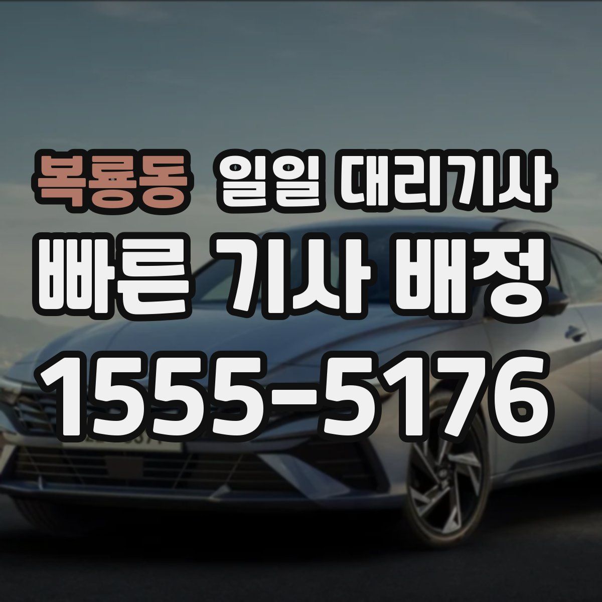 복룡동 일일 대리기사