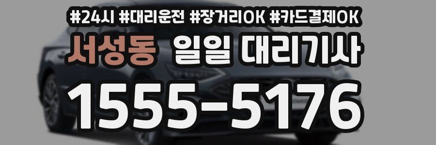 서성동 일일 대리기사
