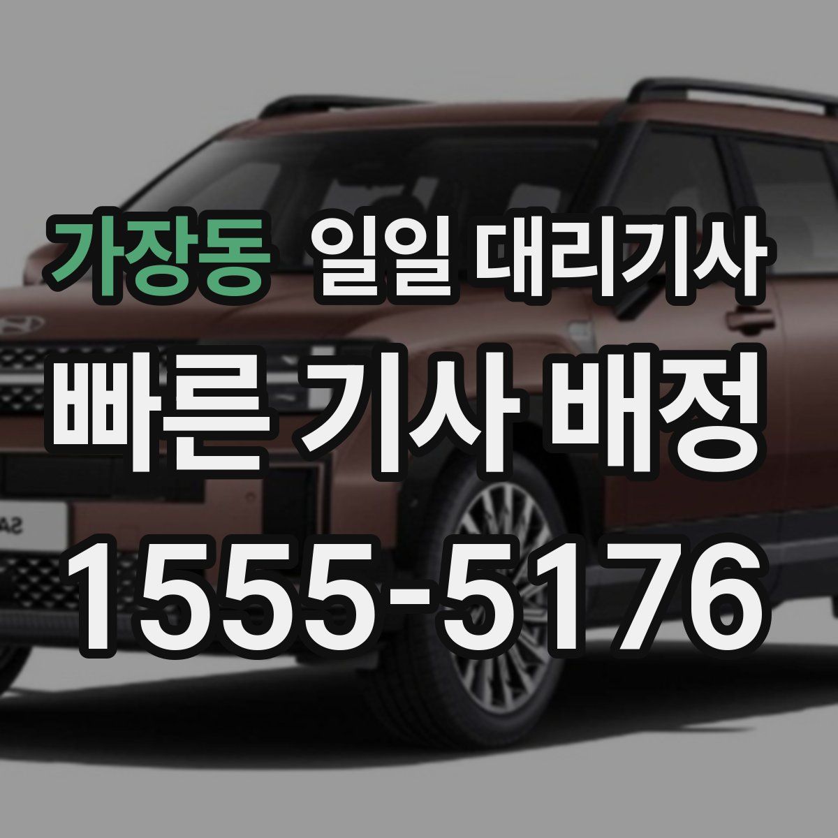 가장동 일일 대리기사