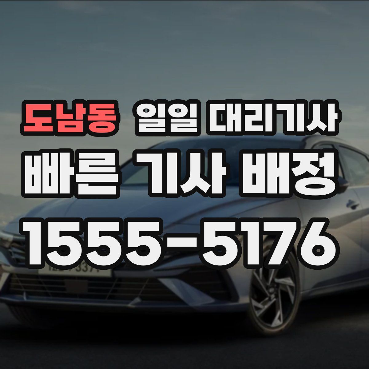 도남동 일일 대리기사
