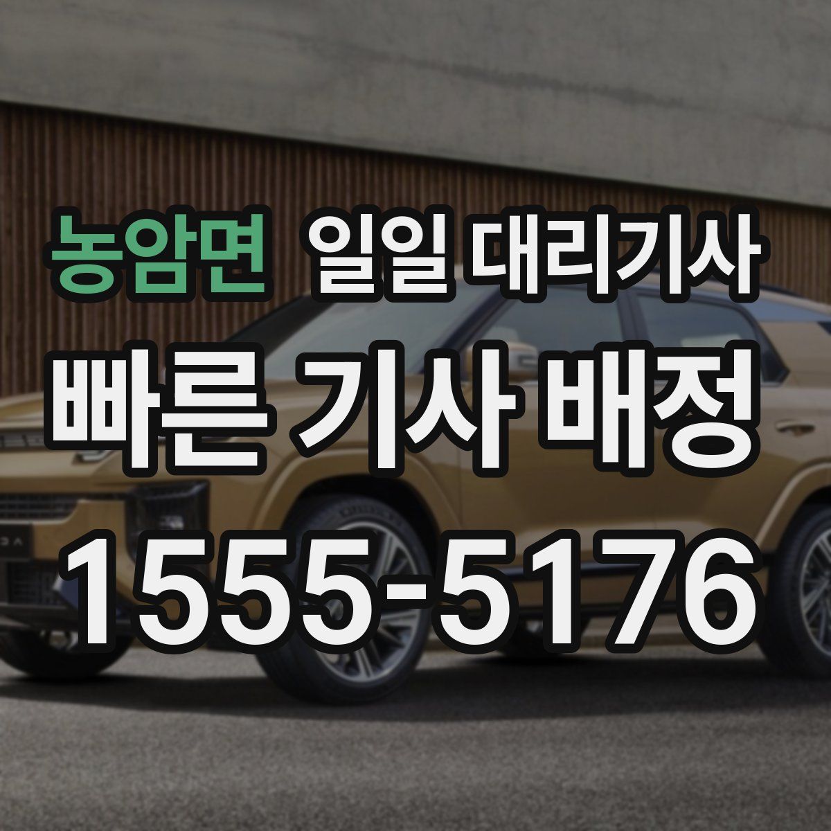 농암면 일일 대리기사