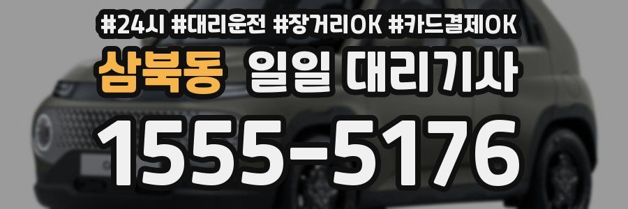 삼북동 일일 대리기사